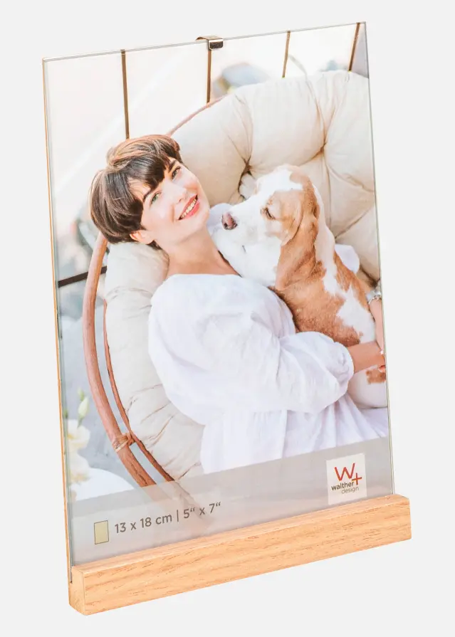 Walther Rahmen Simplicity Portrait Holz 13x18 cm