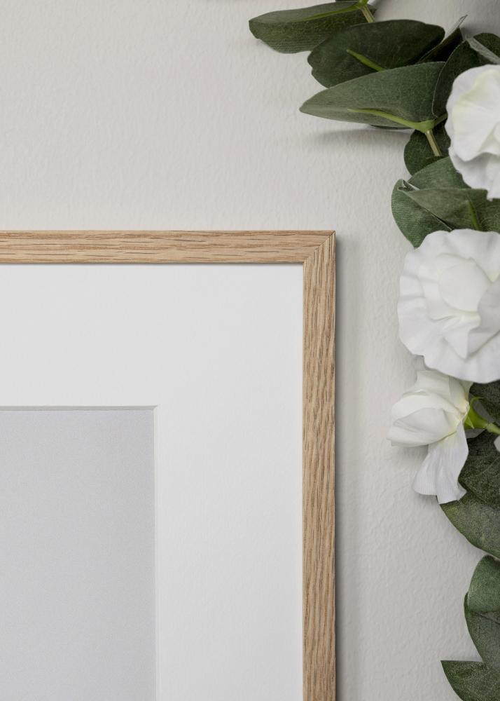 BGA Rahmen Schmale Eiche Acrylglas 20x30 cm