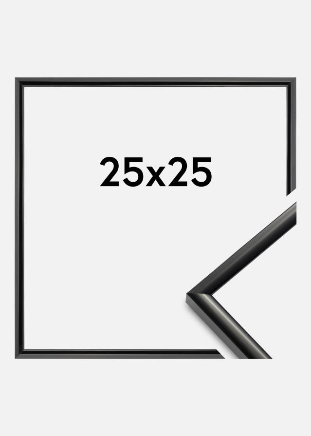 BGA Rahmen New Lifestyle Acrylglas Schwarz 25x25 cm