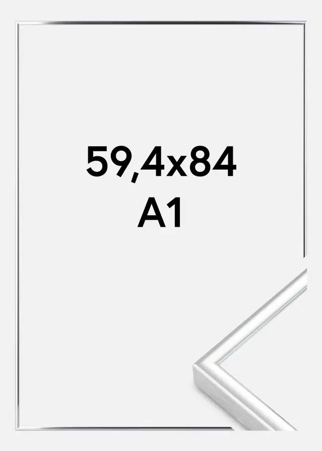 Nielsen Rahmen Nielsen Premium Classic Silber 59,4x84,1 cm (A1)