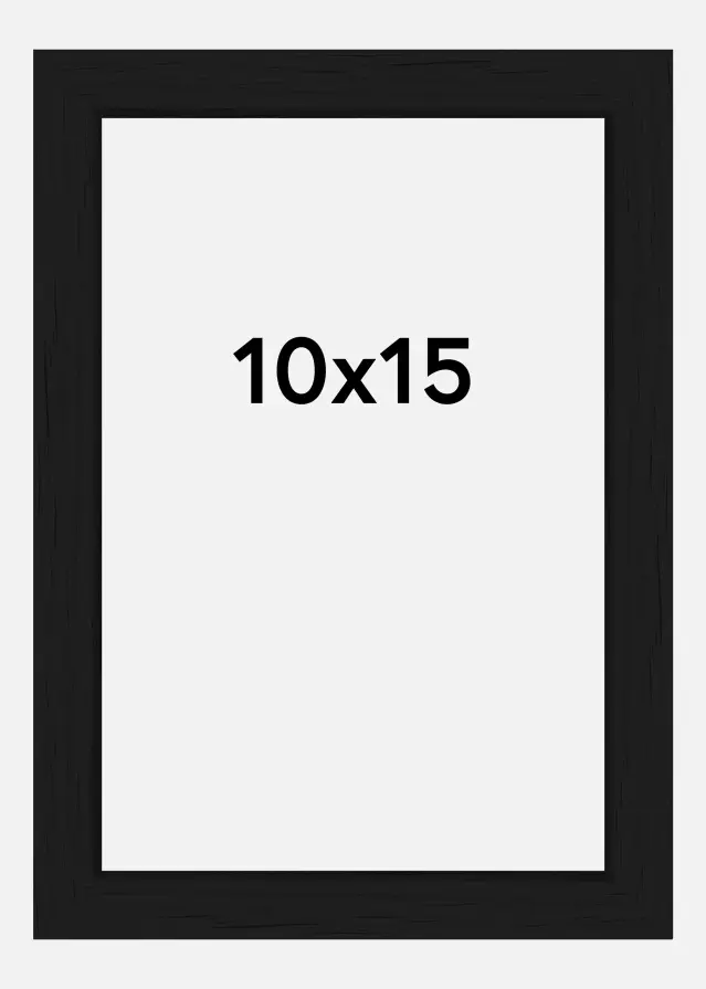 Walther Rahmen Liv Acrylglas Schwarz 10x15 cm