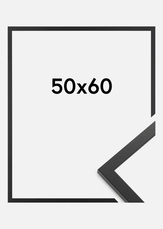 Artlink Rahmen Trendy Acrylglas Schwarz 50x60 cm