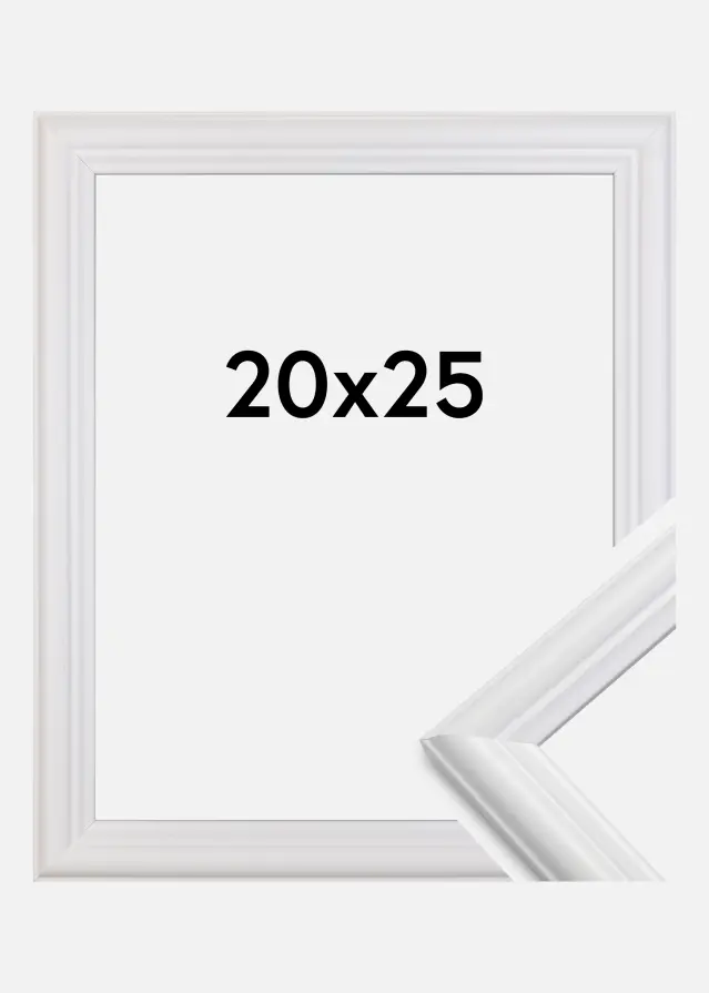 Galleri 1 Rahmen Siljan Weiß 20x25 cm