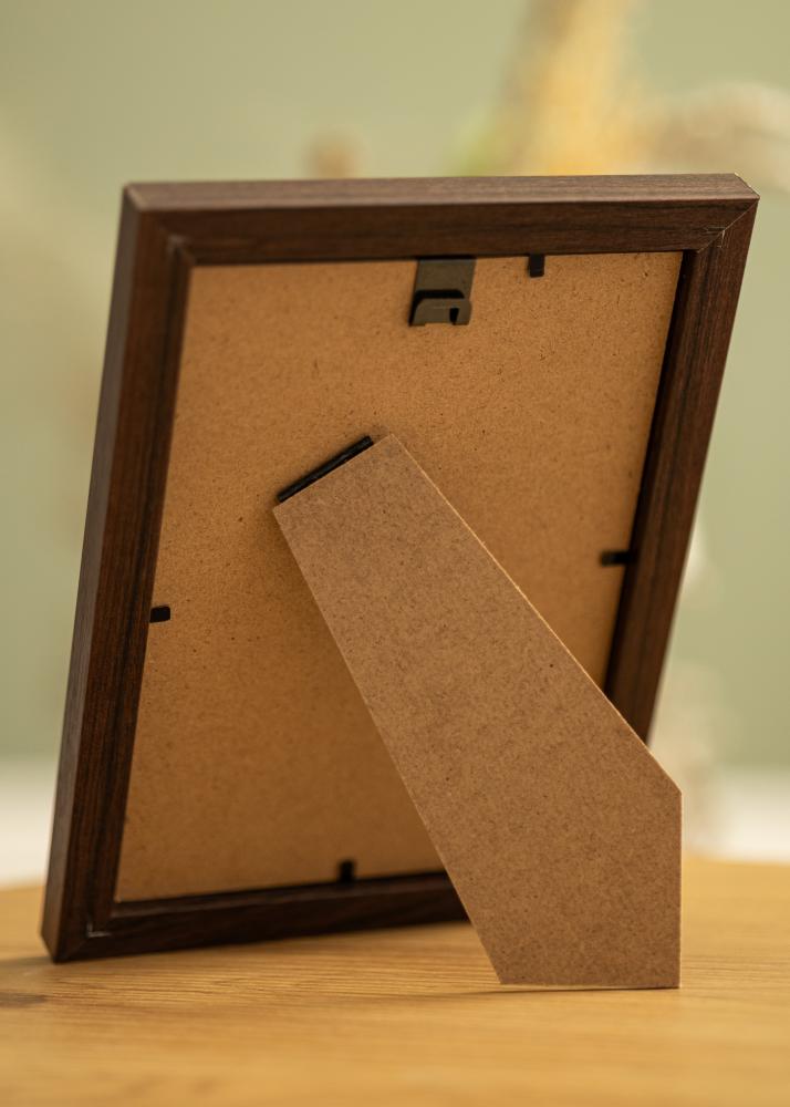 BGA Rahmen Deco Acrylglas Walnuss 18x24 cm