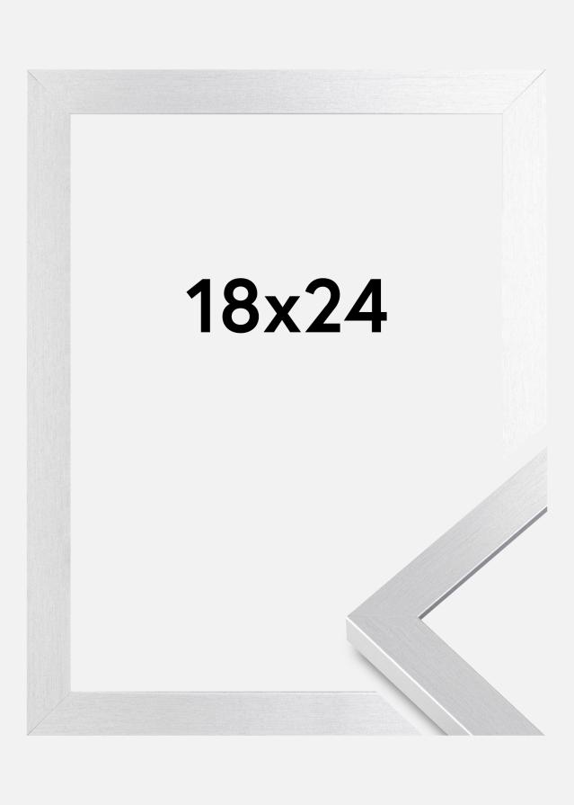 BGA Rahmen Selection Acrylglas Silber 18x24 cm