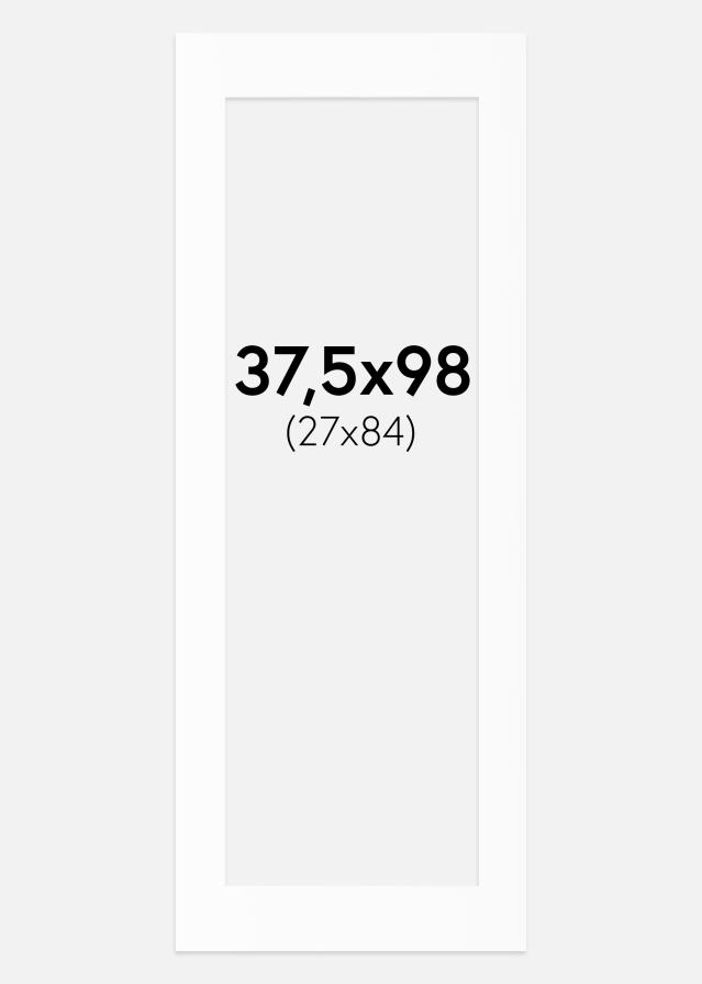 Artlink Passepartout Weiß Standard (weißer Kern) 37,5x98 cm (27x84)