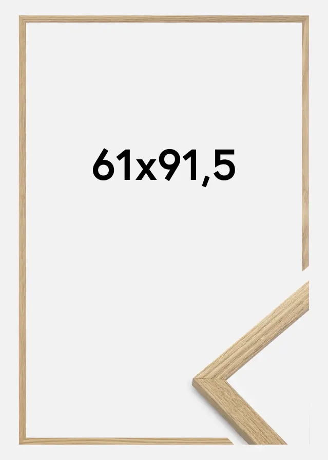 Artlink Rahmen Trendy Acrylglas Eiche 61x91,5 cm