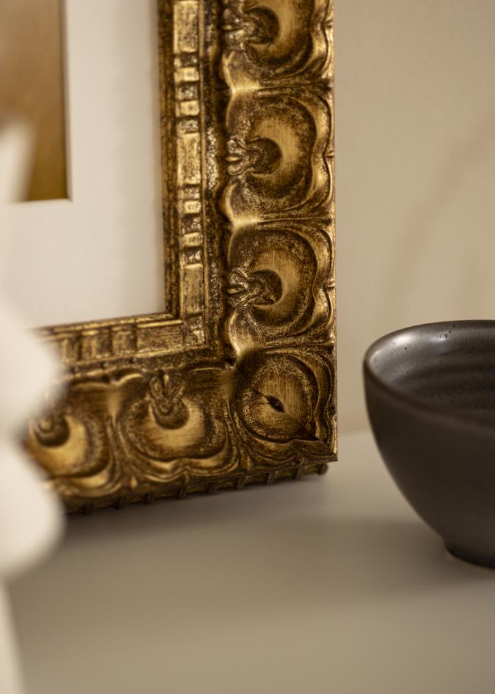 Ramverkstad Rahmen Skokloster Gold - Größe nach Wunsch