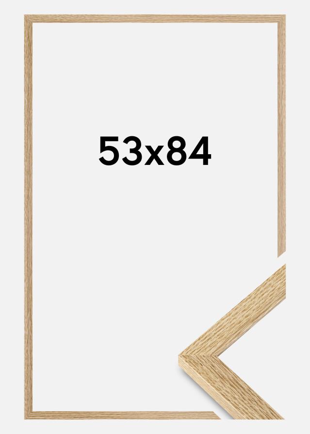 Jämtlands Ramfabrik Rahmen Selection Acrylglas Eiche 53x84 cm