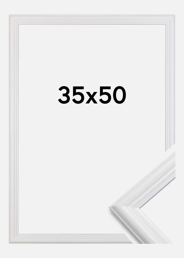 Galleri 1 Rahmen Siljan Acrylglas Weiß 35x50 cm