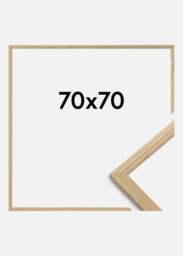Artlink Rahmen Trendy Acrylglas Eiche 70x70 cm