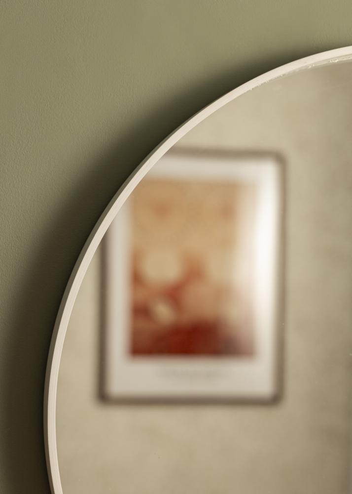 BGA Spiegel Reflection Weiß 70 cm Ø