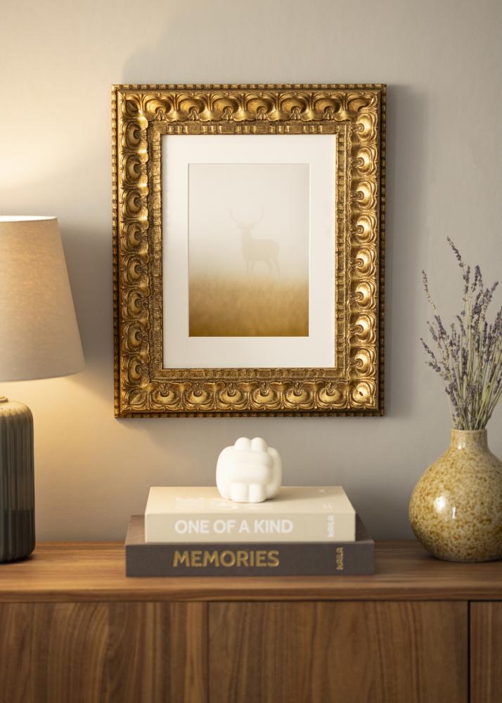 Ramverkstad Rahmen Skokloster Gold - Größe nach Wunsch