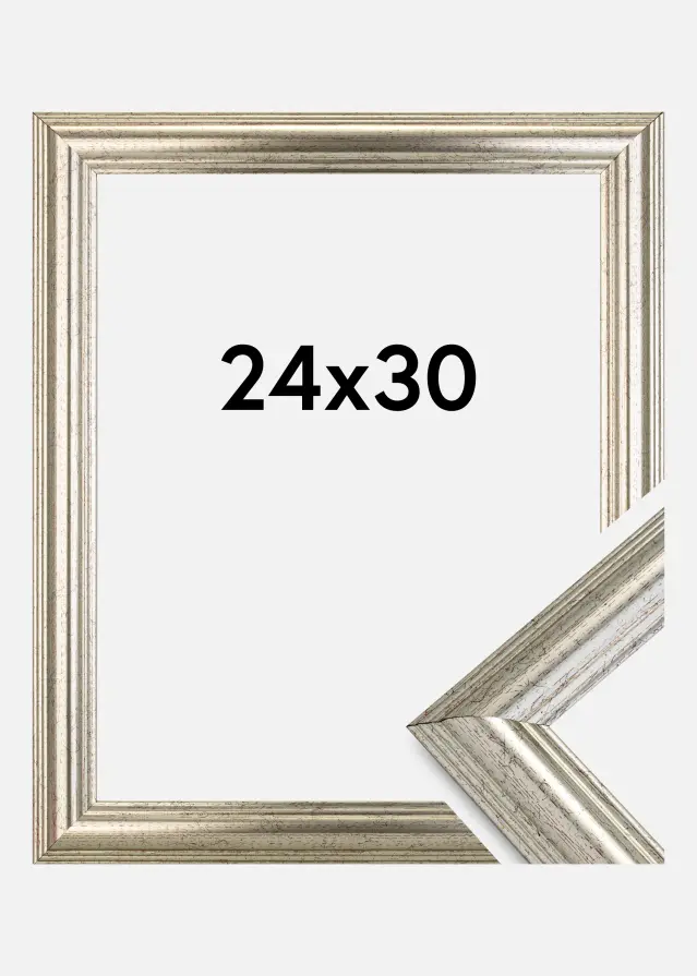 Galleri 1 Rahmen Västkusten Silber 24x30 cm