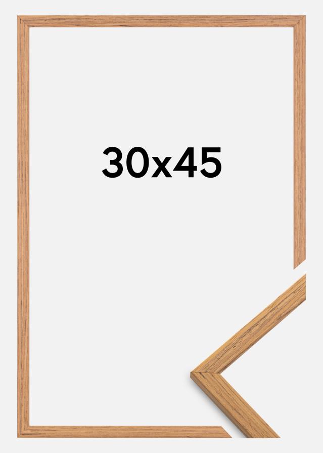 Galleri 1 Rahmen Edsbyn Acrylglas Teak 30x45 cm