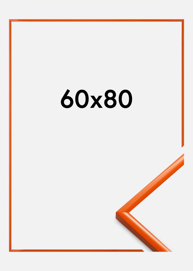 BGA Rahmen New Lifestyle Acrylglas Orange 60x80 cm