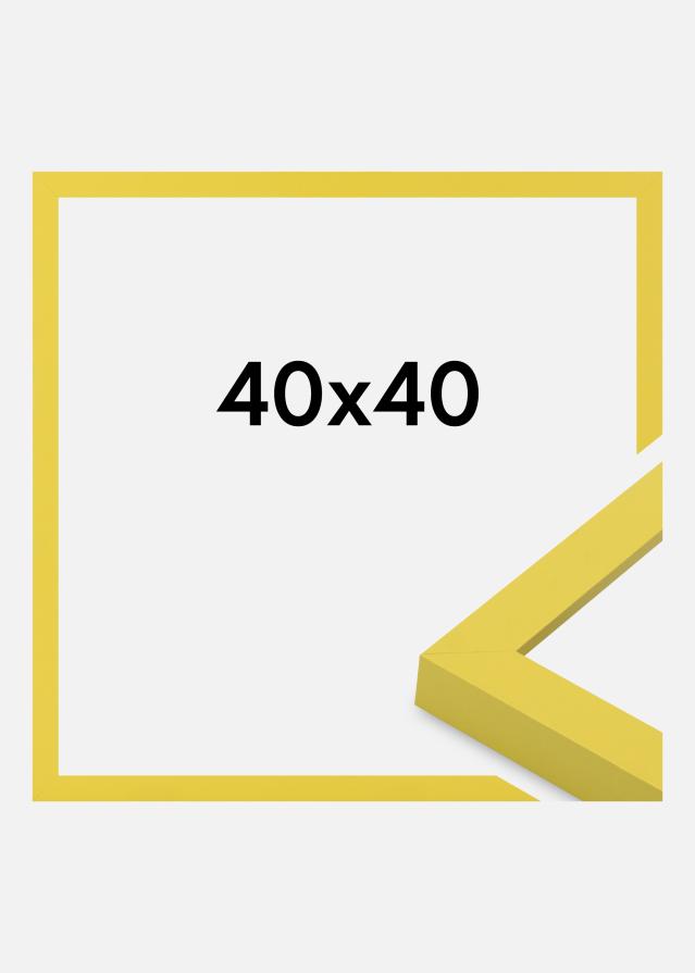 Jämtlands Ramfabrik Rahmen Selection Acrylglas Yellow 40x40 cm