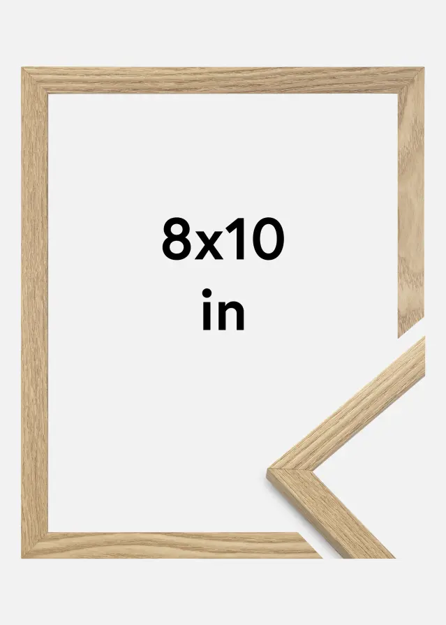 Artlink Rahmen Trendy Acrylglas Eiche 8x10 inches (20,3x25,4 cm)