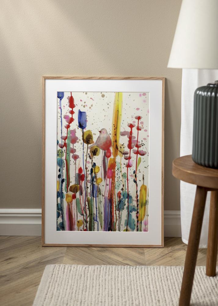 BGA Rahmen Schmale Eiche Acrylglas 20x30 cm