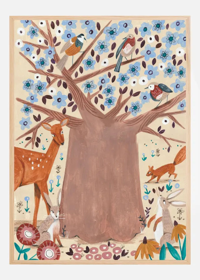Bildverkstad Tree of life Poster