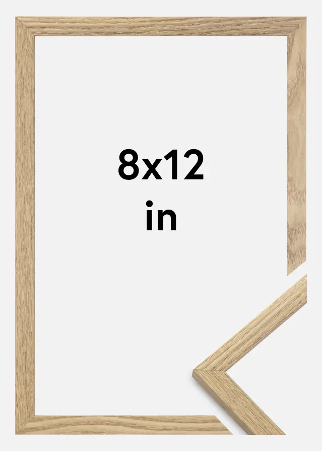 Artlink Rahmen Trendy Acrylglas Eiche 8x12 inches (20,32x30,48 cm)