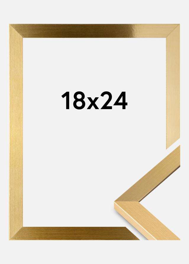 BGA Rahmen Selection Acrylglas Gold 18x24 cm