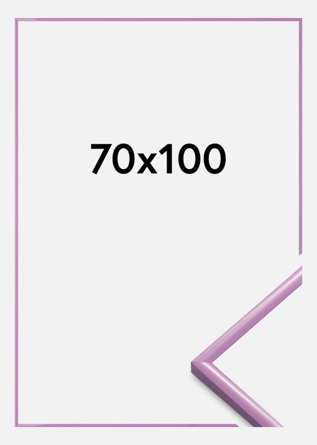 BGA Rahmen New Lifestyle Acrylglas Helles Lila 70x100 cm