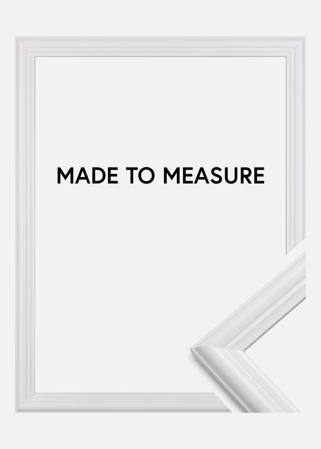 Ramverkstad Rahmen Siljan Weiß - Größe nach Wunsch