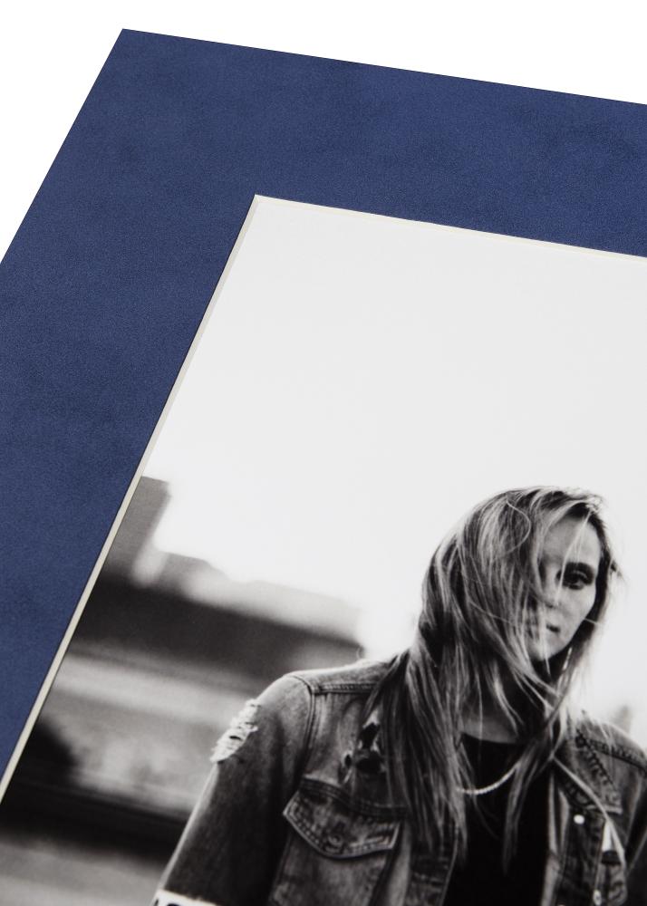 Egen tillverkning - Passepartouter Passepartout Suede Brook - Maßanfertigung (Weißer Kern)