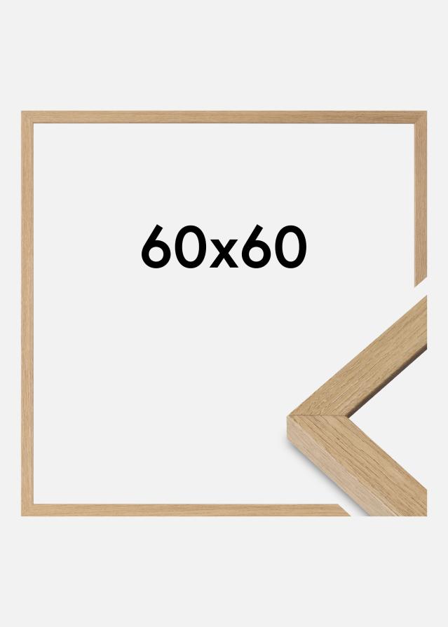 Mavanti Rahmen Hermes Acrylglas Natural Oak 60x60 cm