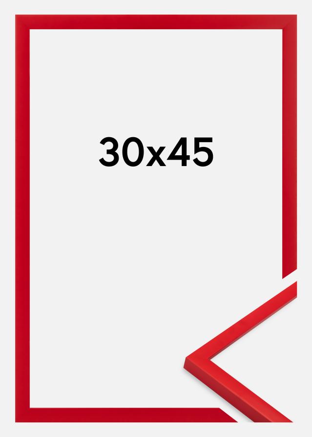 Jämtlands Ramfabrik Rahmen Kent Acrylglas Rot 30x45 cm