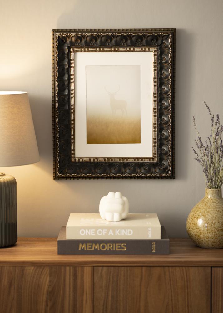 Ramverkstad 60x90 Ombud Rahmen Skokloster Schwarz - Größe nach Wunsch