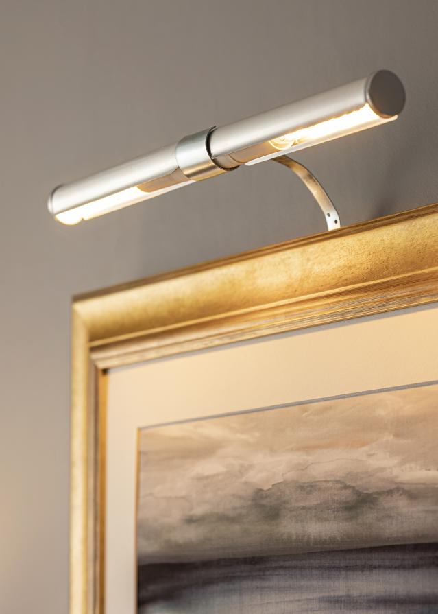 Eklunds metall Eklunds Art 2 Bildbeleuchtung - Gebürstetes Aluminium