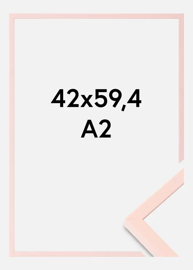 Artlink Colorful Acrylglas Rosa 42x59,4 cm (A2)