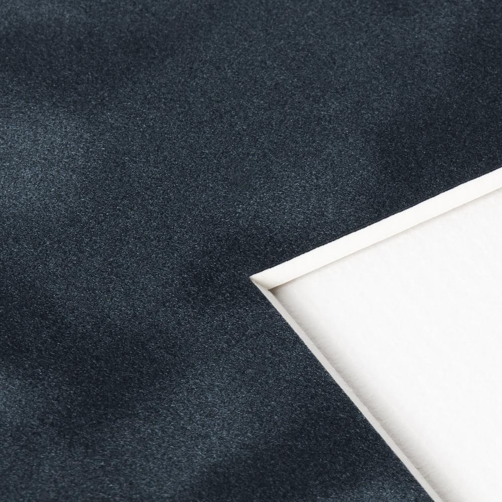 Egen tillverkning - Passepartouter Passepartout Suede Downpour - Maßanfertigung (Weißer Kern)