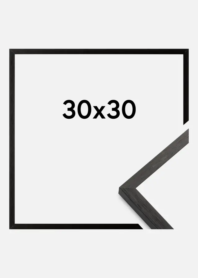 Walther Rahmen Chair Schwarz 30x30 cm