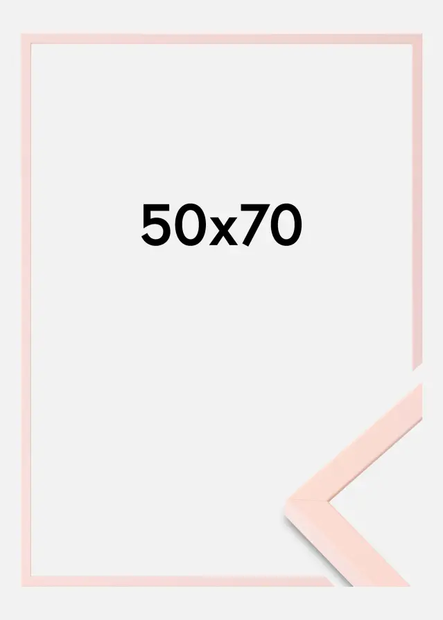 Artlink Colorful Acrylglas Rosa 50x70 cm