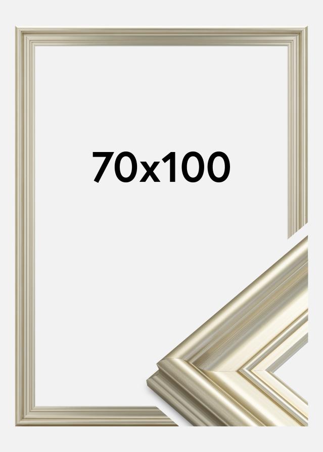 Ramverkstad Rahmen Mora Premium Silber 70x100 cm