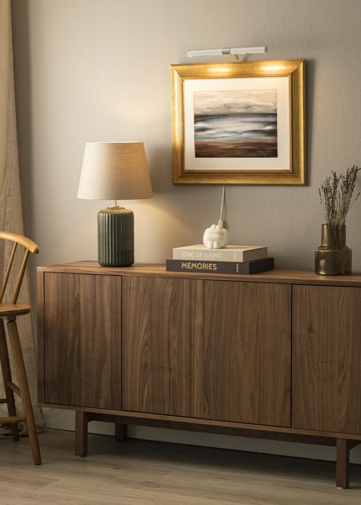 Eklunds metall Eklunds Art 2 Bildbeleuchtung - Gebürstetes Aluminium