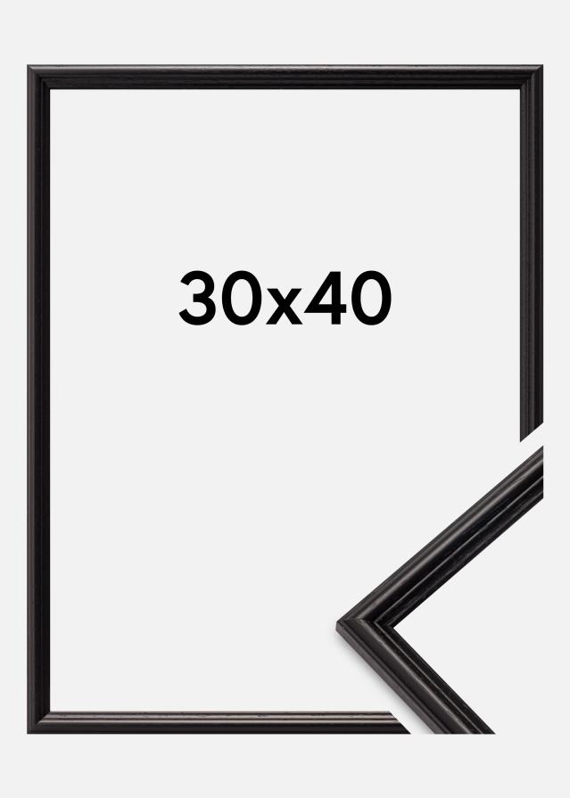 Galleri 1 Rahmen Horndal Acrylglas Schwarz 30x40 cm