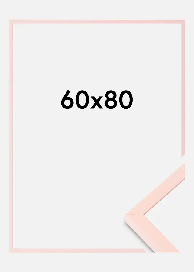 Artlink Colorful Acrylglas Rosa 60x80 cm