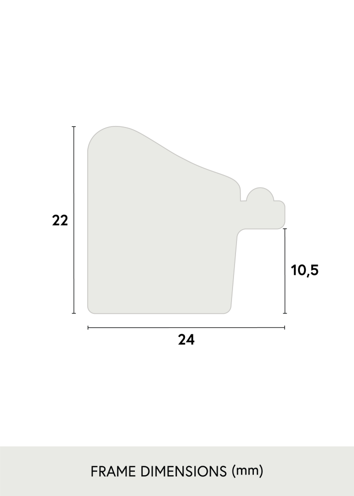 Galleri 1 Rahmen Delighted 50x70 cm