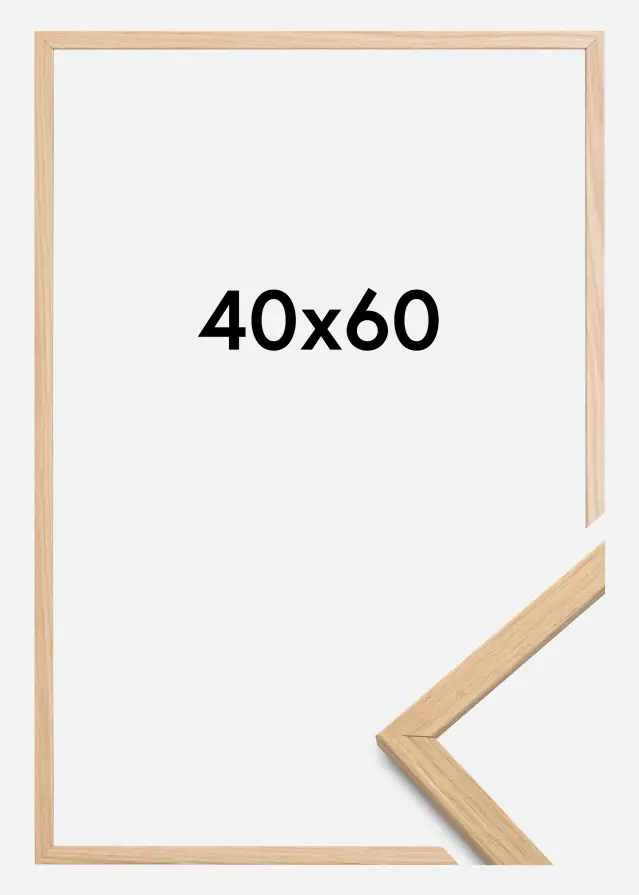 Galleri 1 Rahmen Edsbyn Acrylglas Eiche 40x60 cm