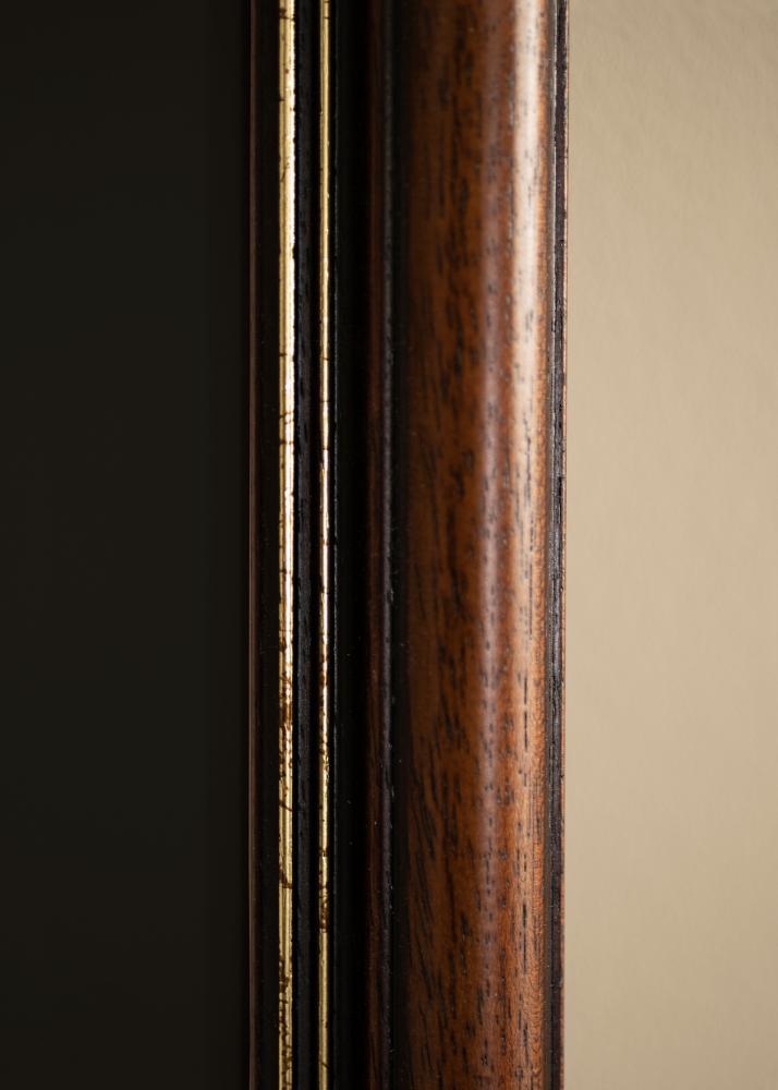 Ram med passepartou Rahmen Old Retro 40x50 cm - Passepartout Schwarz 30x40 cm