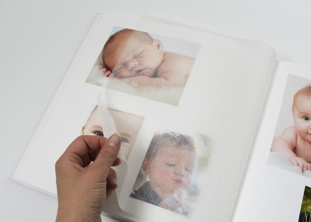 Walther Kinderalbum Pirat Kindergarten - 28x30,5 cm (50 weiße Seiten / 25 Blatt)