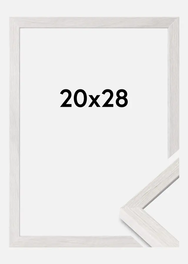 Mavanti Rahmen Ares Acrylglas White Oak 20x28 cm