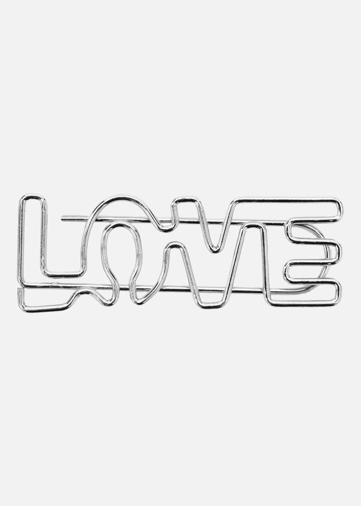 Walther PAC Metall Paperclip LOVE Silber