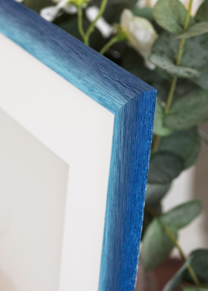 Jämtlands Ramfabrik Rahmen Cornwall Acrylglas Dunkelblau 60x80 cm