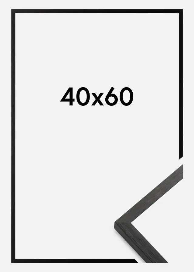 Walther Rahmen Chair Schwarz 40x60 cm