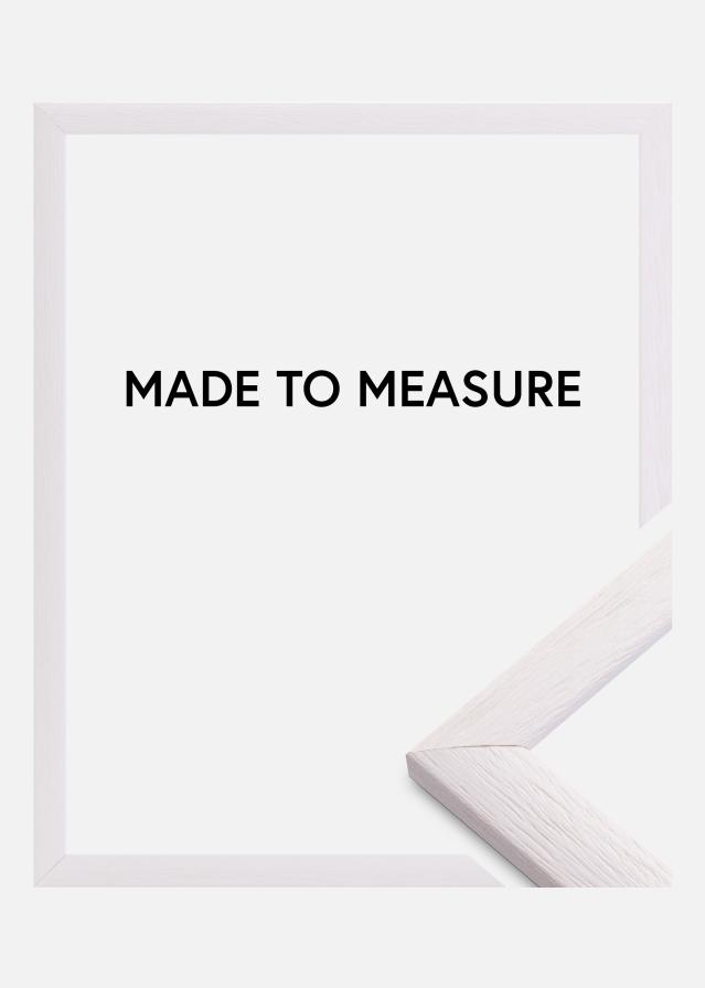 Ramverkstad Rahmen Cornwall Weiß - Größe nach Wunsch